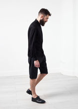 Load image into Gallery viewer, Scotland Button-Up in Black