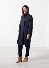 Load image into Gallery viewer, Woven Pleat Back Coat