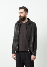 Load image into Gallery viewer, Distressed Motorcycle Jacket
