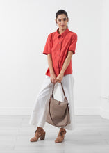 Load image into Gallery viewer, Short Sleeve Button Up