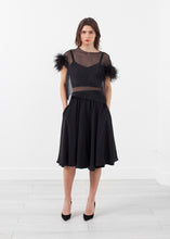 Load image into Gallery viewer, Organza Feather Top
