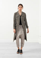 Load image into Gallery viewer, Long Military Jacket