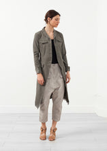 Load image into Gallery viewer, Long Military Jacket