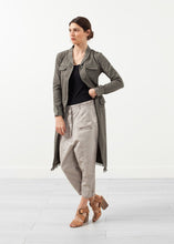 Load image into Gallery viewer, Long Military Jacket