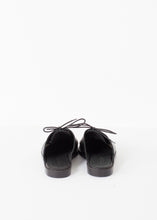 Load image into Gallery viewer, Backless Oxford in Black