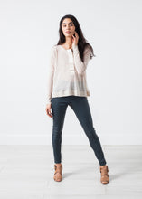 Load image into Gallery viewer, Elenaso Leather Trouser in Cool Grey
