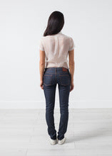 Load image into Gallery viewer, Sheer Button-Up Blouse in Ivory

