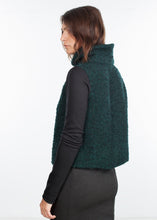 Load image into Gallery viewer, Boucle Turtle Neck in Green/Black
