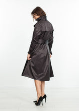 Load image into Gallery viewer, Trench Coat in Black
