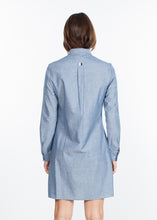 Load image into Gallery viewer, Chambray Shirtdress in Blue
