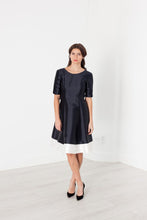 Load image into Gallery viewer, Tie Dress in Navy
