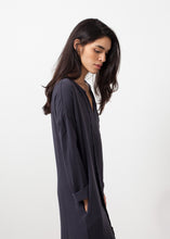 Load image into Gallery viewer, Long Sleeve Silk Dress
