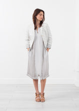 Load image into Gallery viewer, Long Sleeve Silk Dress
