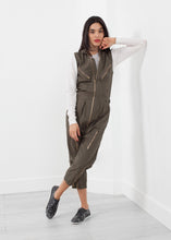 Load image into Gallery viewer, Sleeveless Harem Flightsuit

