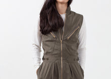 Load image into Gallery viewer, Sleeveless Harem Flightsuit
