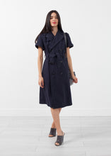 Load image into Gallery viewer, Rolled Sleeve Trenchcoat
