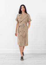 Load image into Gallery viewer, Rolled Sleeve Trenchcoat
