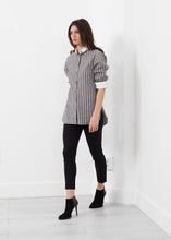 Load image into Gallery viewer, Striped Tuxedo Shirt
